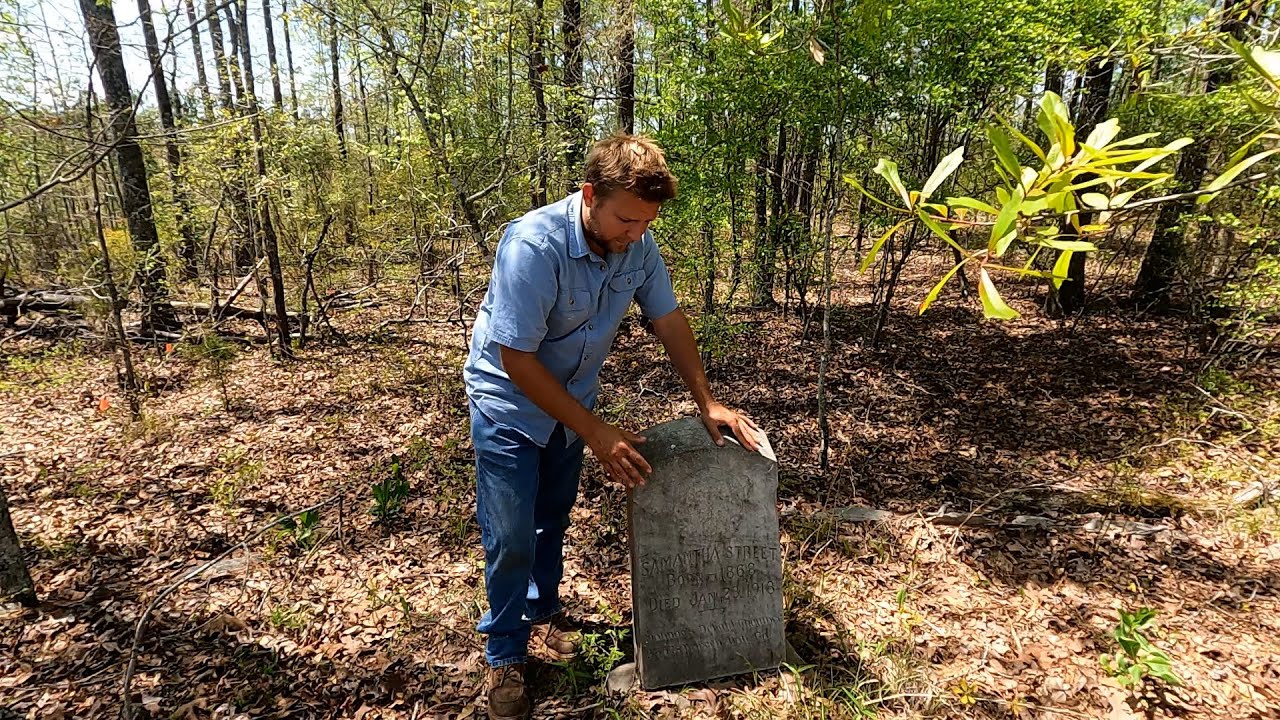 WHITEHEAD PLANTATION SLAVE CEMETERY | VISITING SAMANTHA STREET | WHITEHEAD SPARKS CEMETERY