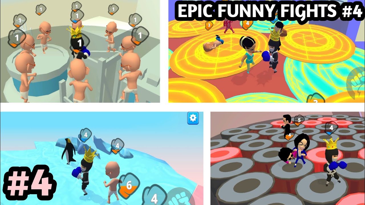 I The One Action Fighting - Ninja In Snow Mountain Mode Epic Funny Fights - Gameplay 