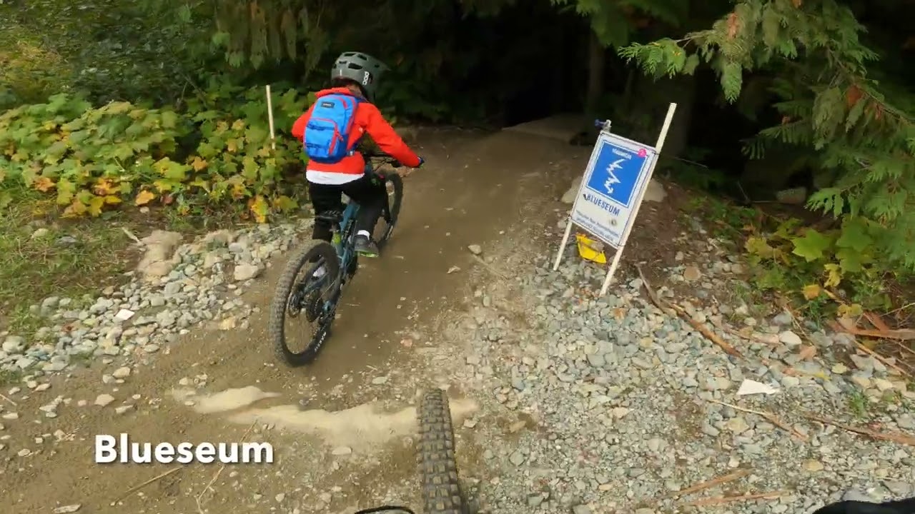 Funshine Rolly Drops to Afternoon Delight (Lower Whistler DH) - Whistler Bike Park (4K)