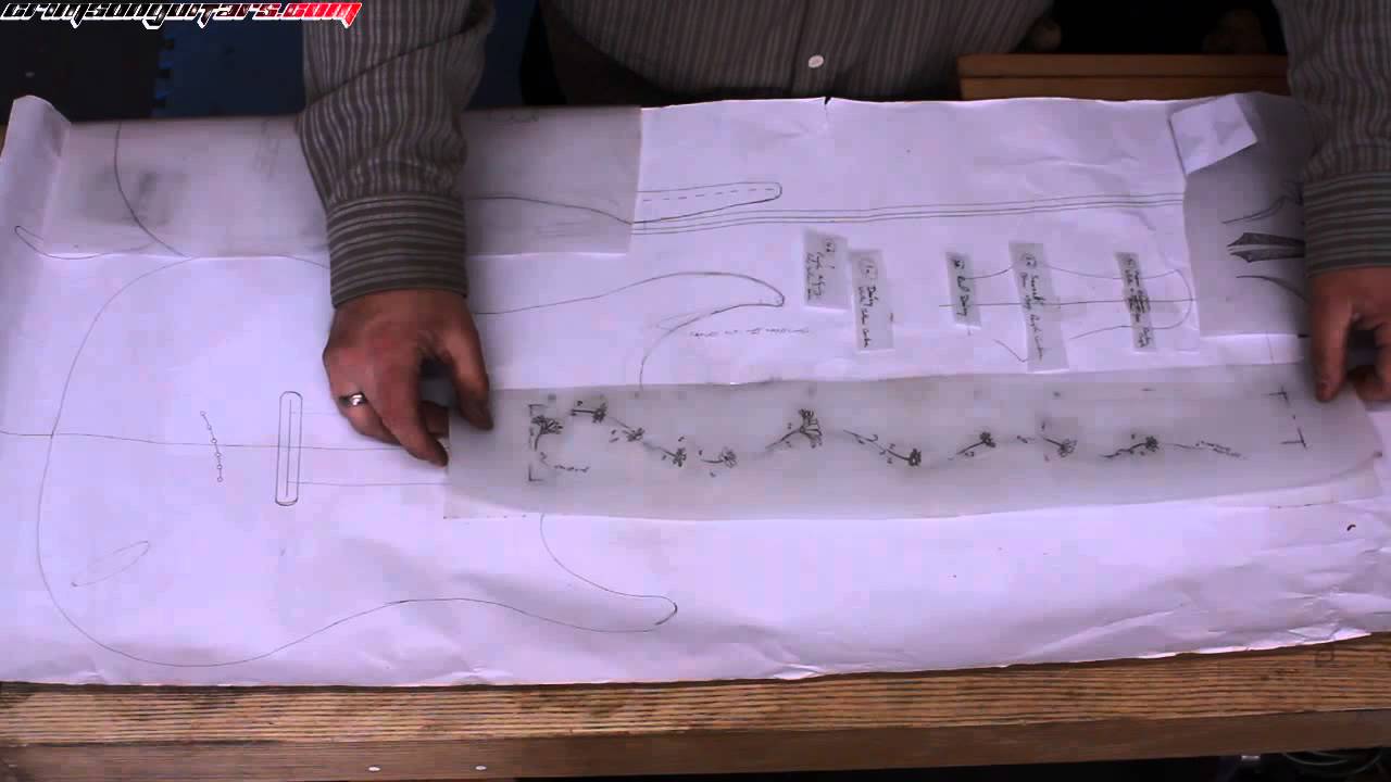 On planning a custom guitar - a new way to draw plans