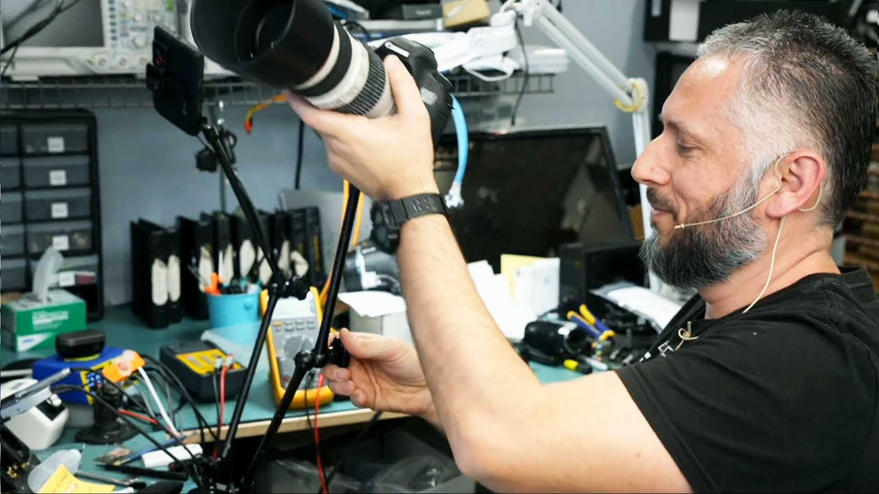 Amazing Clamp Arm with 3 Adjustable Joints - Perfect Thermal camera stand.