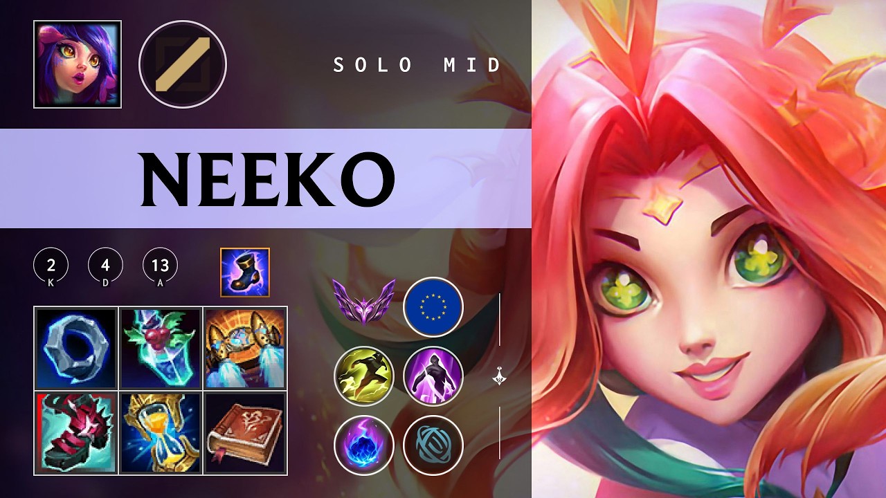 Neeko Mid vs Swain - EUW Master Patch 26.03