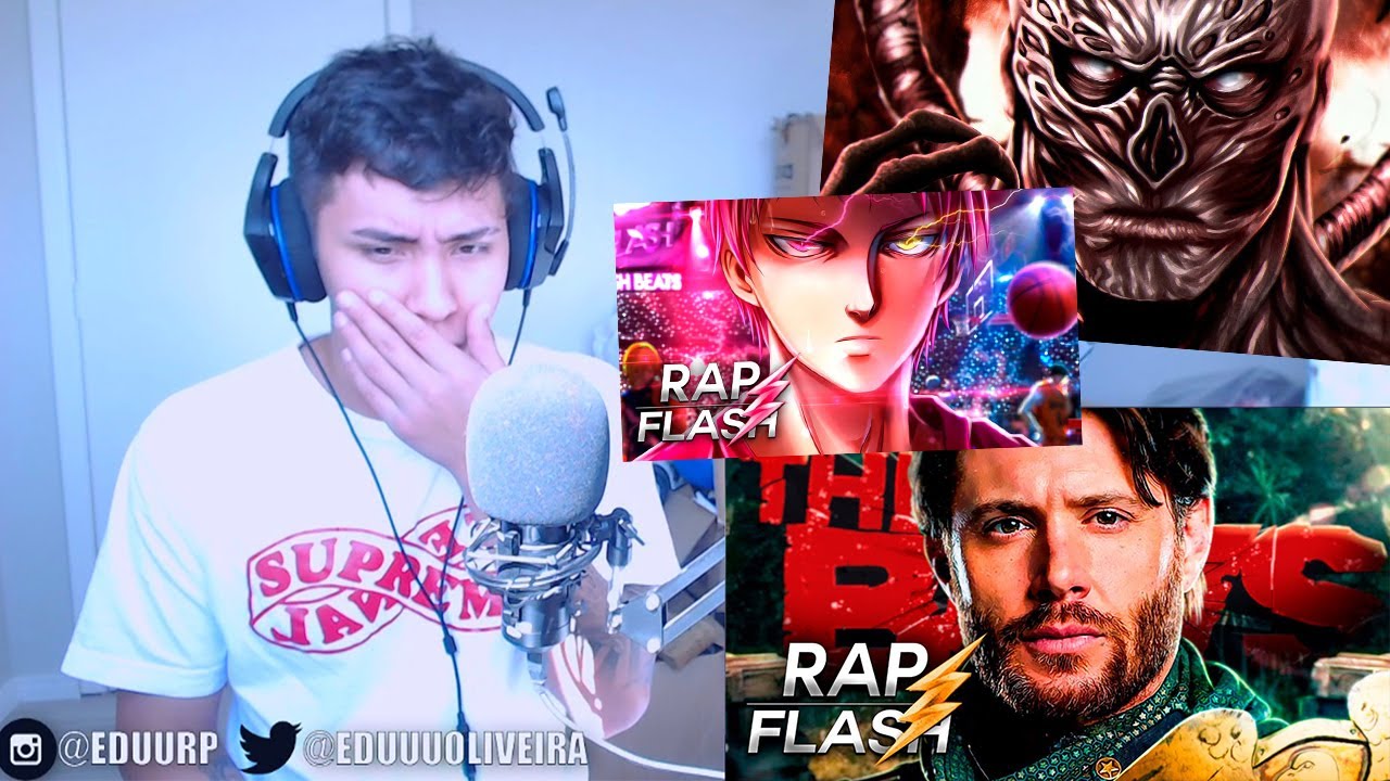 REACT Rap do Vecna (Stranger Things), Rap do Akashi Seijuro 2 & Rap do Soldier Boy // Flash Beats