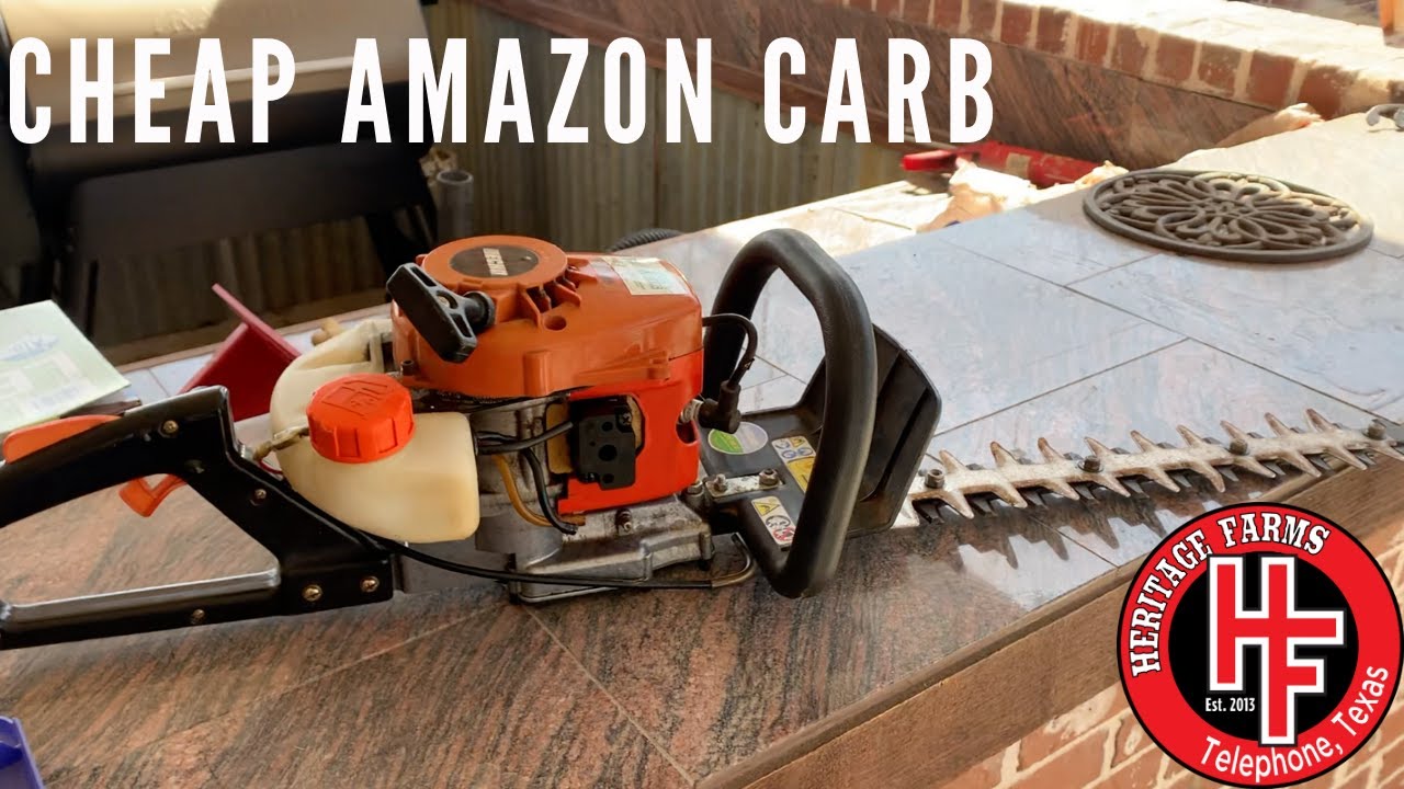 Echo HC150 Hedge Trimmer Carburetor Replacement - Amazon Cheap Chinese Carb.