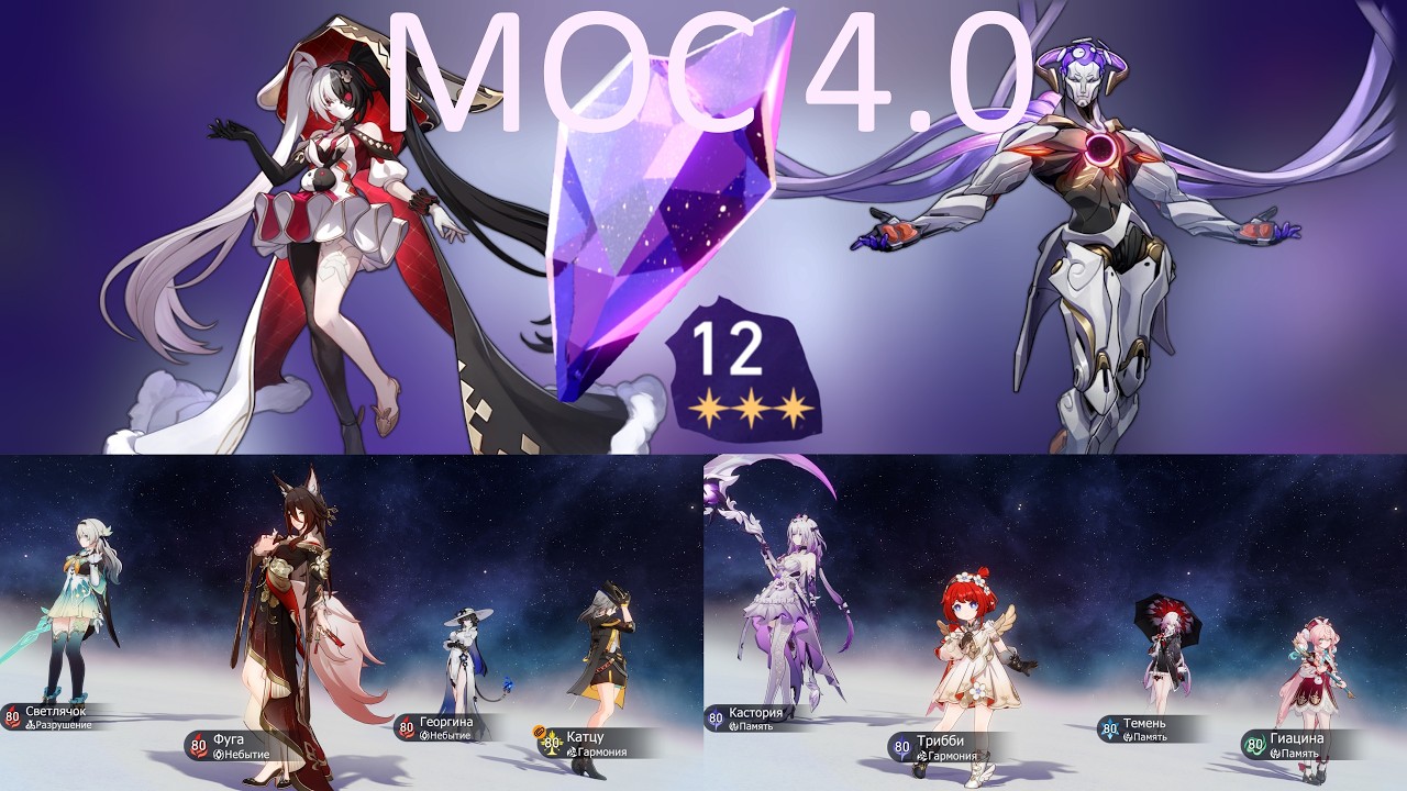 Honkai: Star Rail или как я на накрабил 3 цикла в Зеркале 4.0