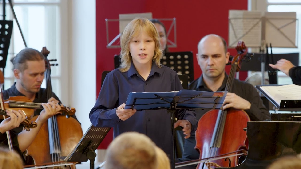 A.Vustin: &laquo;&nbsp;Blazhenny&nbsp;&raquo; for the child&rsquo;s voice, strings and percussions.