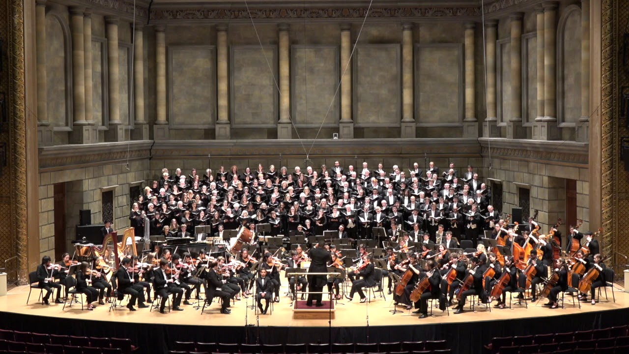 Chichester Psalms (Movements I and III) - Leonard Bernstein | ESSO and The Eastman-Rochester Chorus