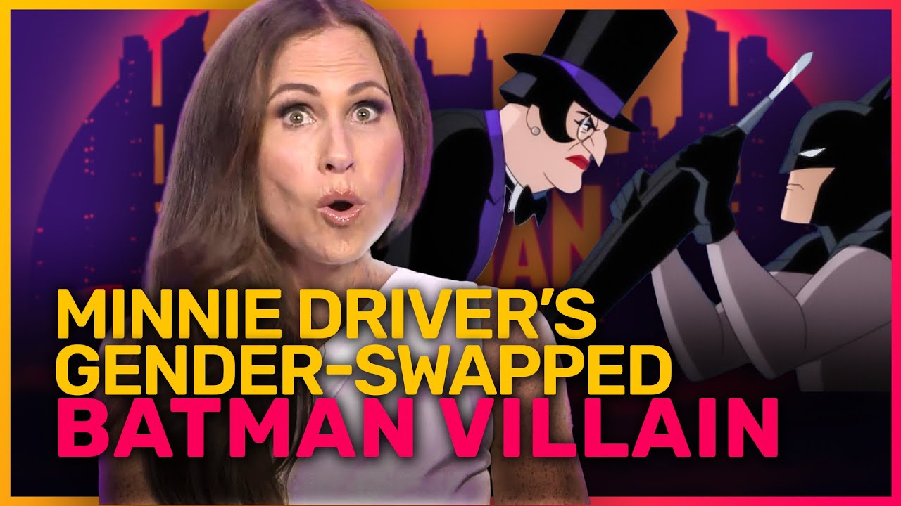 Minnie Driver on Her Gender-Swapped Batman Villain