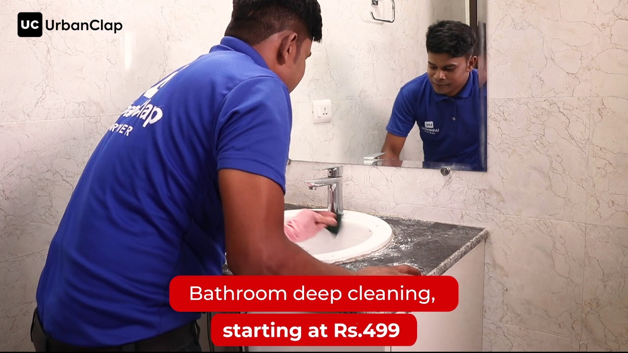 Dirty Stains ko kaho goodbye! Get expert bathroom cleaners from Urban Company!