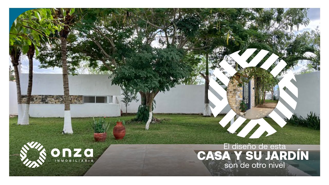 No disponible: El DISEÑO de esta CASA y su JARDIN son de OTRO nivel en TEMOZÓN Norte, Mérida