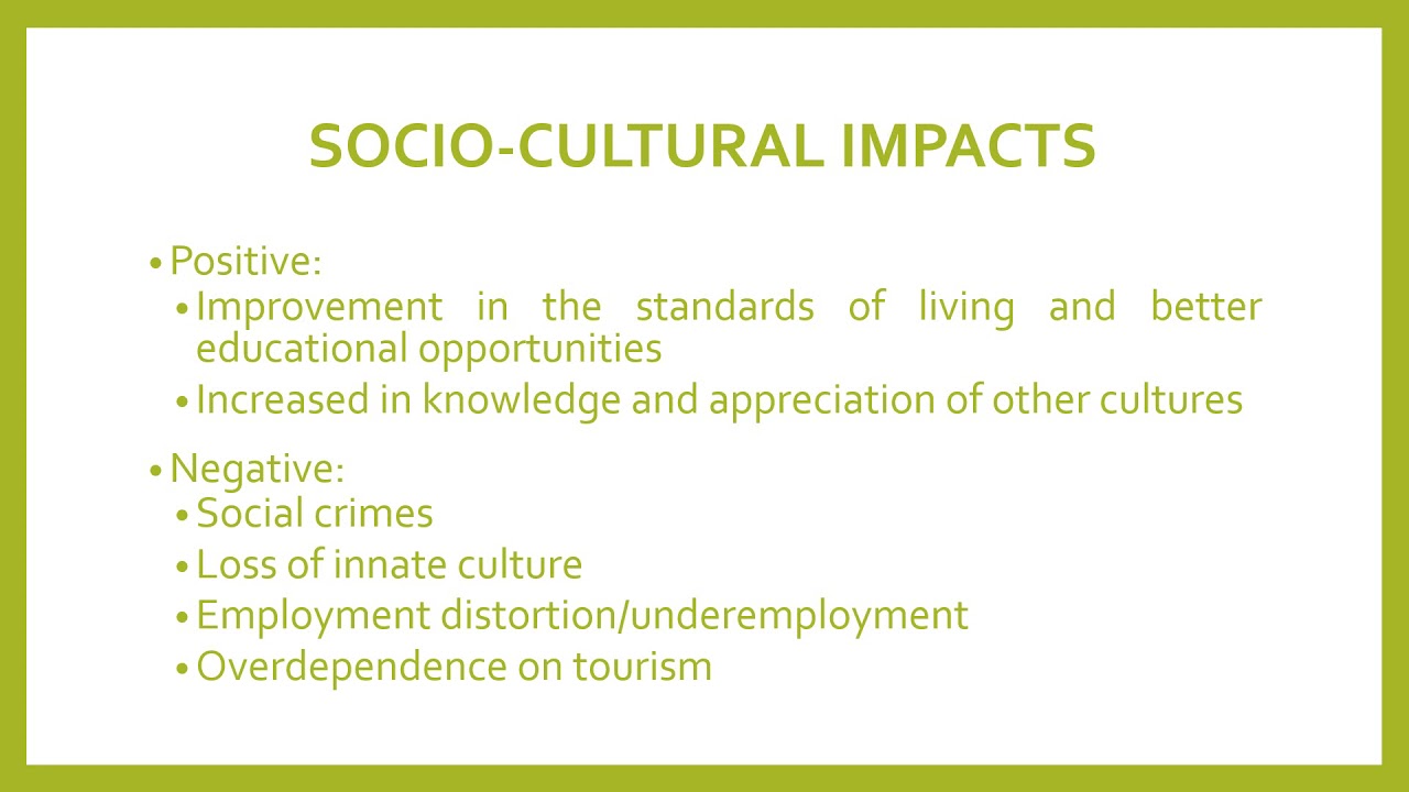 Lesson 1 - An Overview of the Tourism Industry