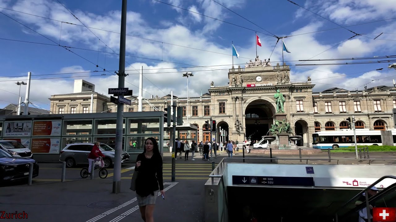 Zürich City Tour in SWiTZERLAND...Lets walk together...