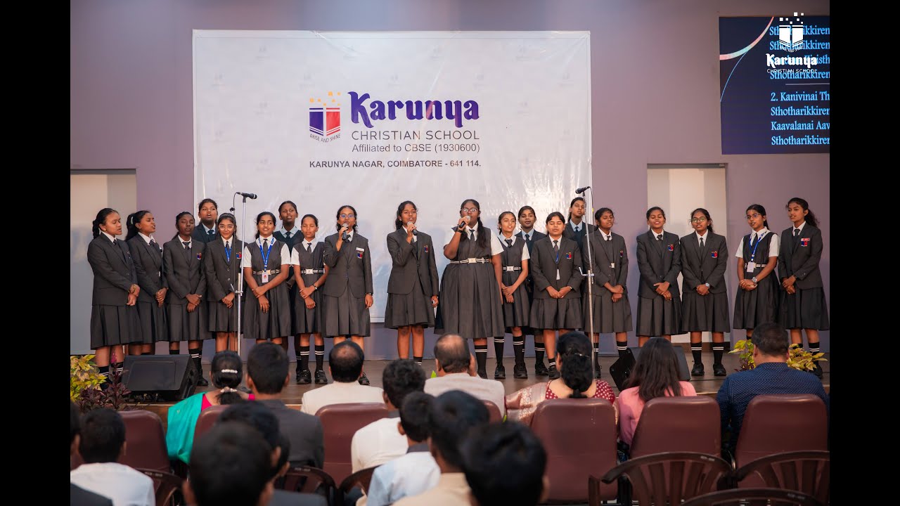 KARUNYA CHRISTIAN SCHOOL CHOIR -  EVERLASTING GOD