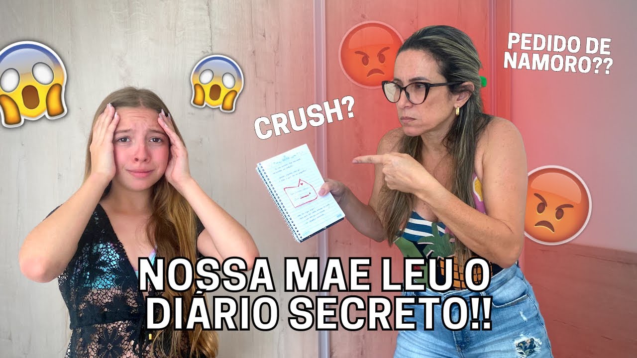 NOSSA MÃE ACHOU O DIÁRIO SECRETO DA SOFIA...