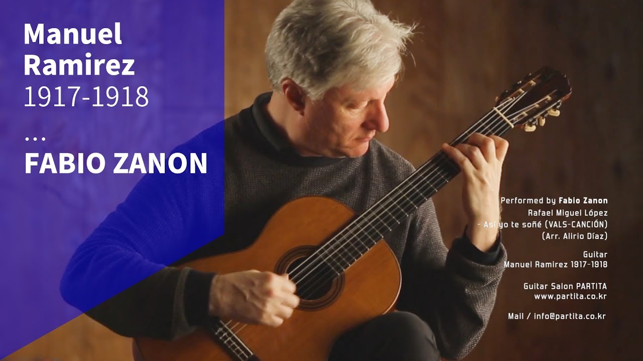 Rafael Miguel López - Así yo te soñé (VALS-CANCIÓN) / Fabio Zanon 파비오 자농