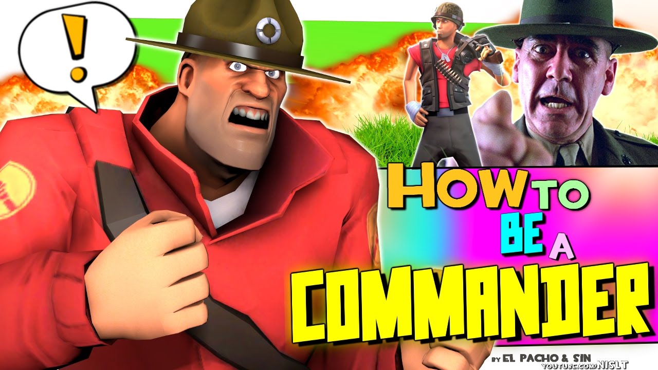 TF2: How to be a Commander (Full Metal Soldier/Voice chat)