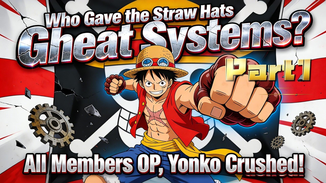 Part-1 One Piece: Who Gave the Straw Hats Cheat Systems?! All Members OP, Yonko Crushed!#onepiece