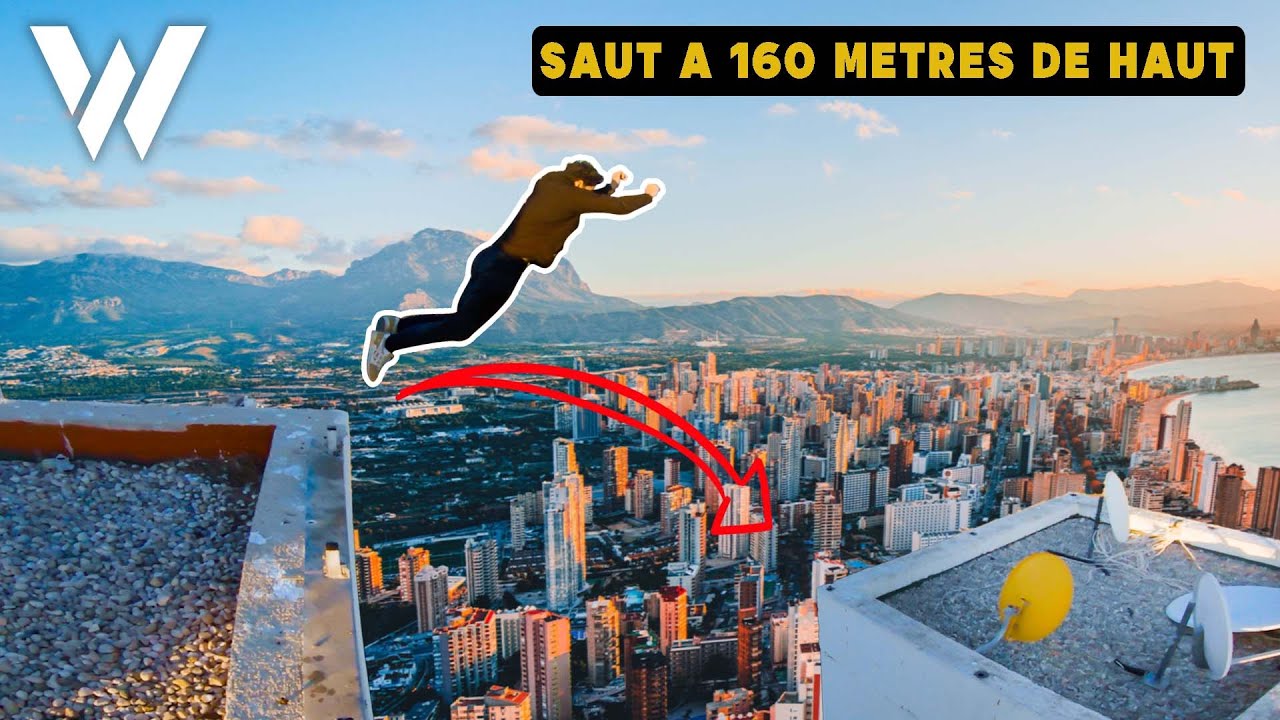 SAUT de TOIT d'un GRATTE-CIEL de 160 METRES 😱 - Benidorm Ep 1/2