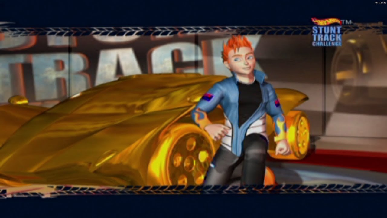 (PCSX2)Hot Wheels: Stunt Track Challenge - Zero Gravity Zone & Lava Land(End)