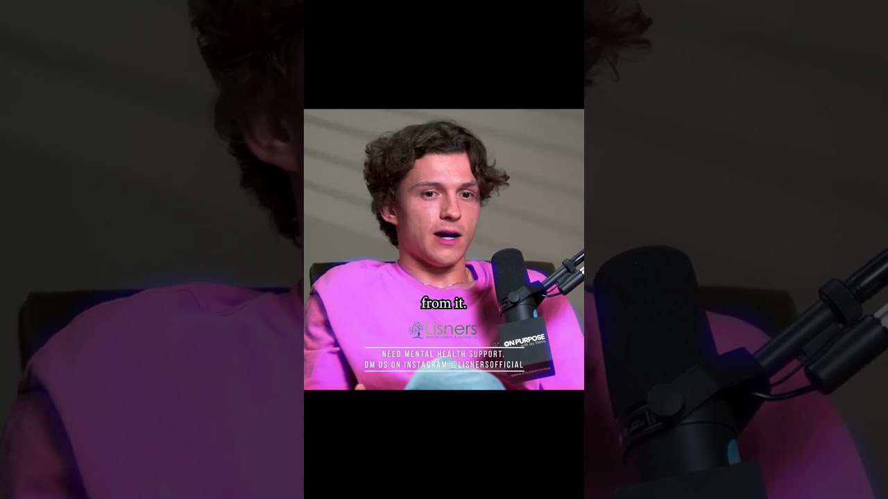 Instagram and Mental Health with Tom Holland on Jay Shetty Podcast #tomholland #mentalhealth