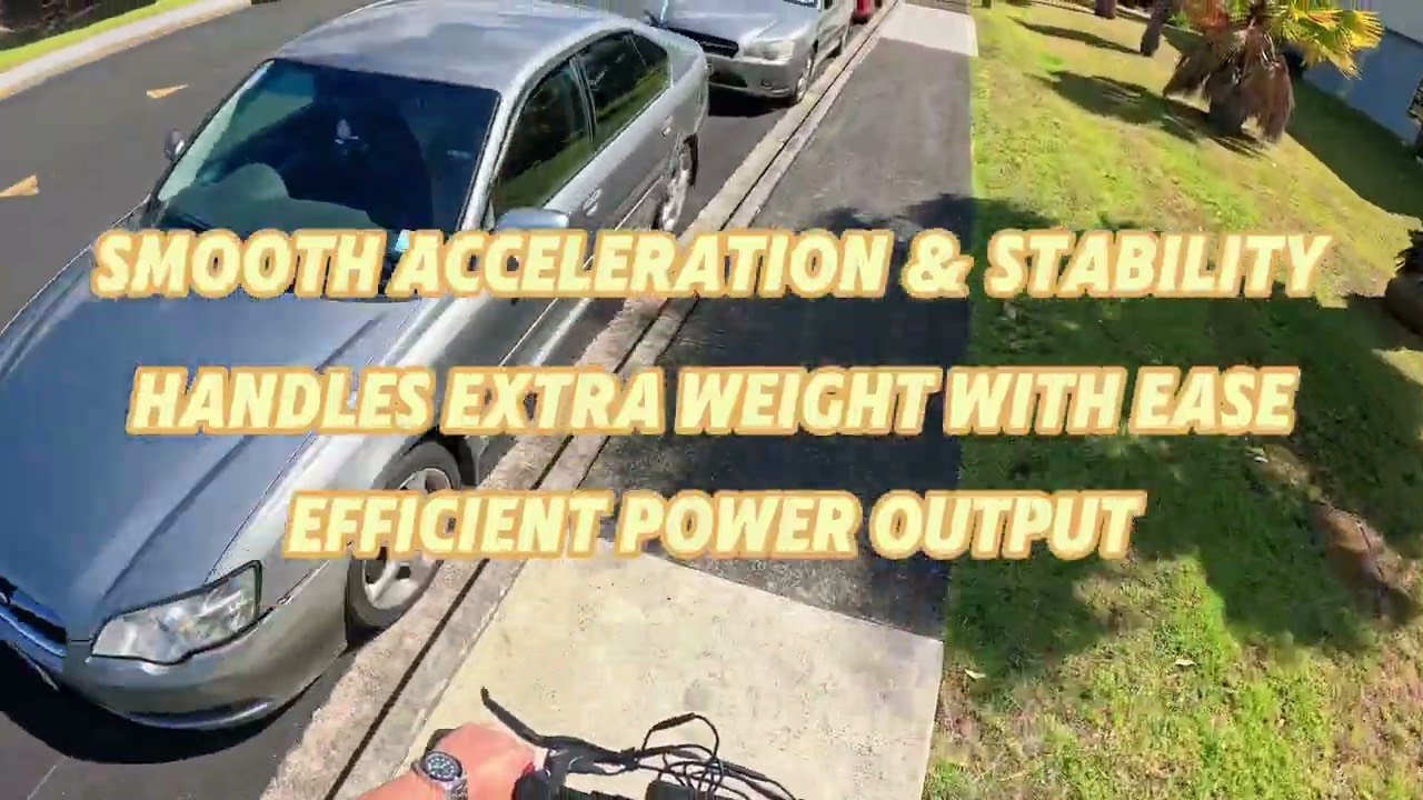 First Person Ride Test &ndash; T4 B Electric Scooter