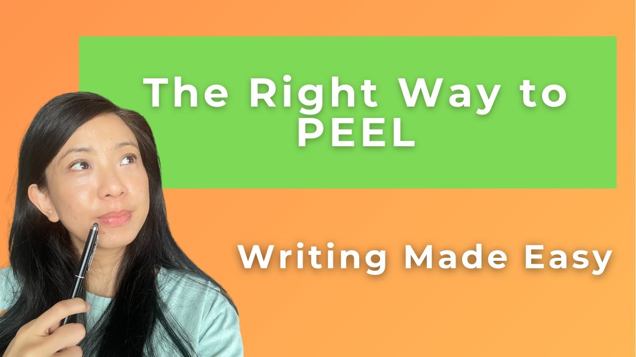 Как написать идеальный абзац в формате PEEL | Ситуативное и непрерывное письмо с примерами реальн...