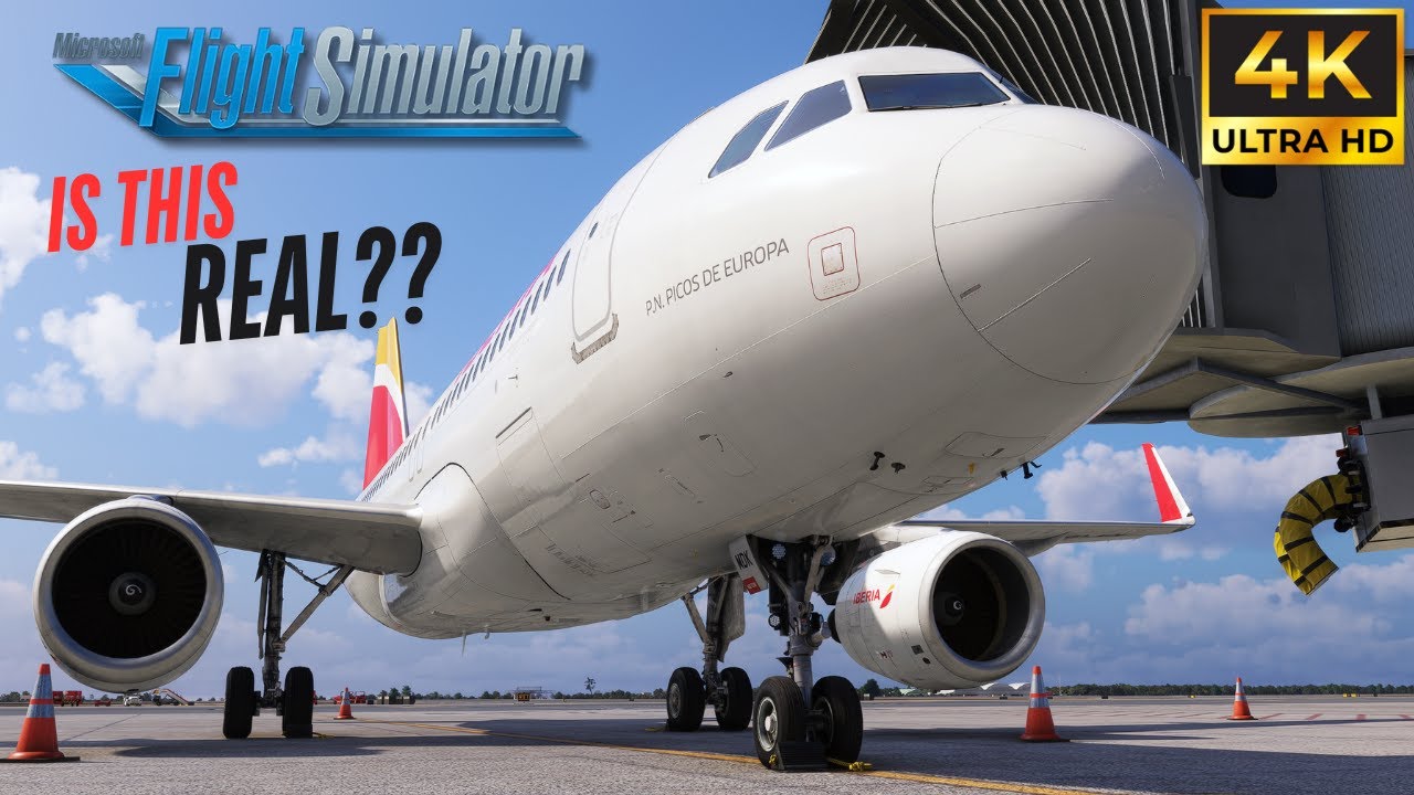 RTX 4070™ MSFS 2020 ULTRA REALISM- Hilarious Landing | Iberia A320