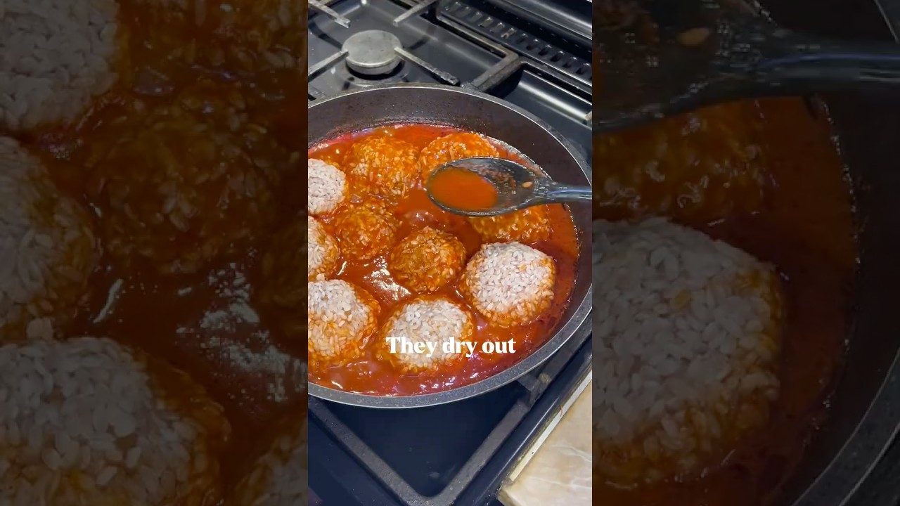 The Juiciest Meatballs Without Frying