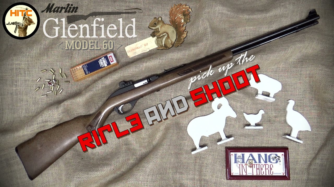 MARLIN GLENFIELD MODEL 60 🐿️ STOCK [PUTRAS] - 25 YD. / 50 & 100 METERS SILHOUETTE SHOOTING! - Ep. 10