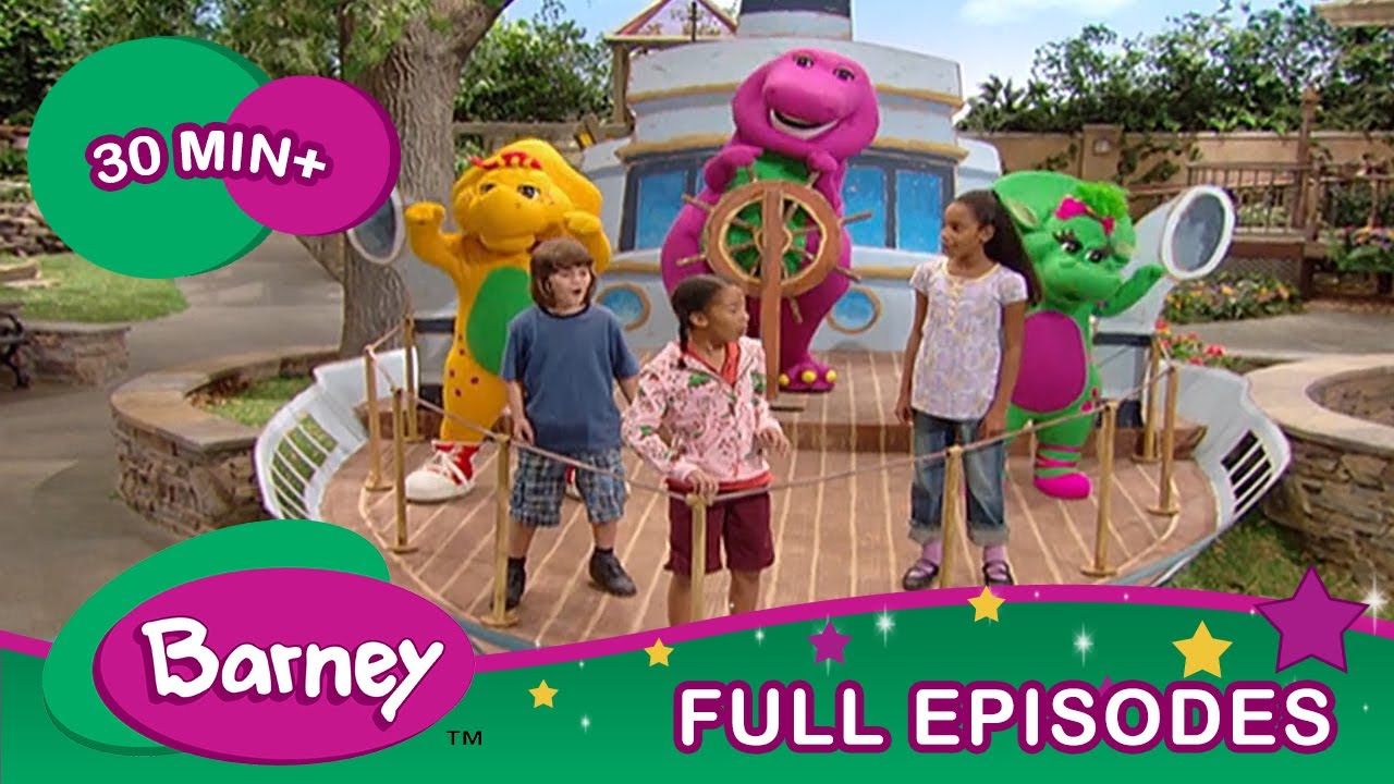 Barney | SURPRISE|Barney Goes Sailing | Full Episodes