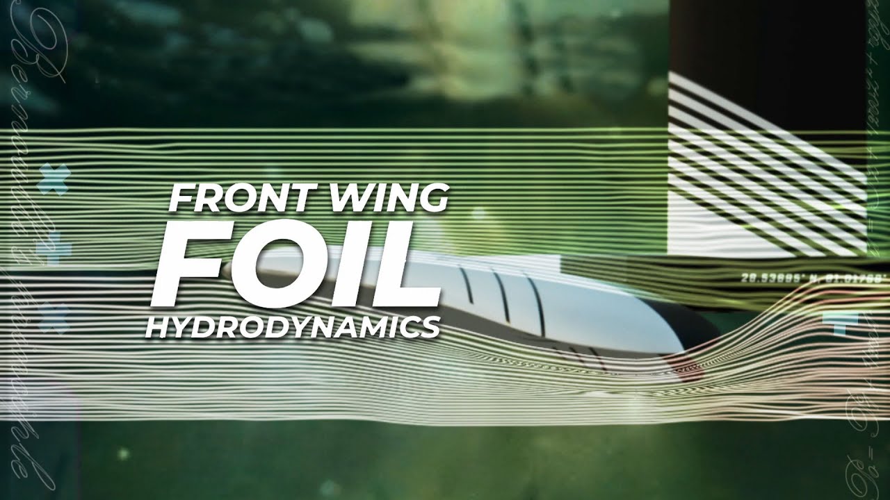 Foils Front Wing Hydrodynamics