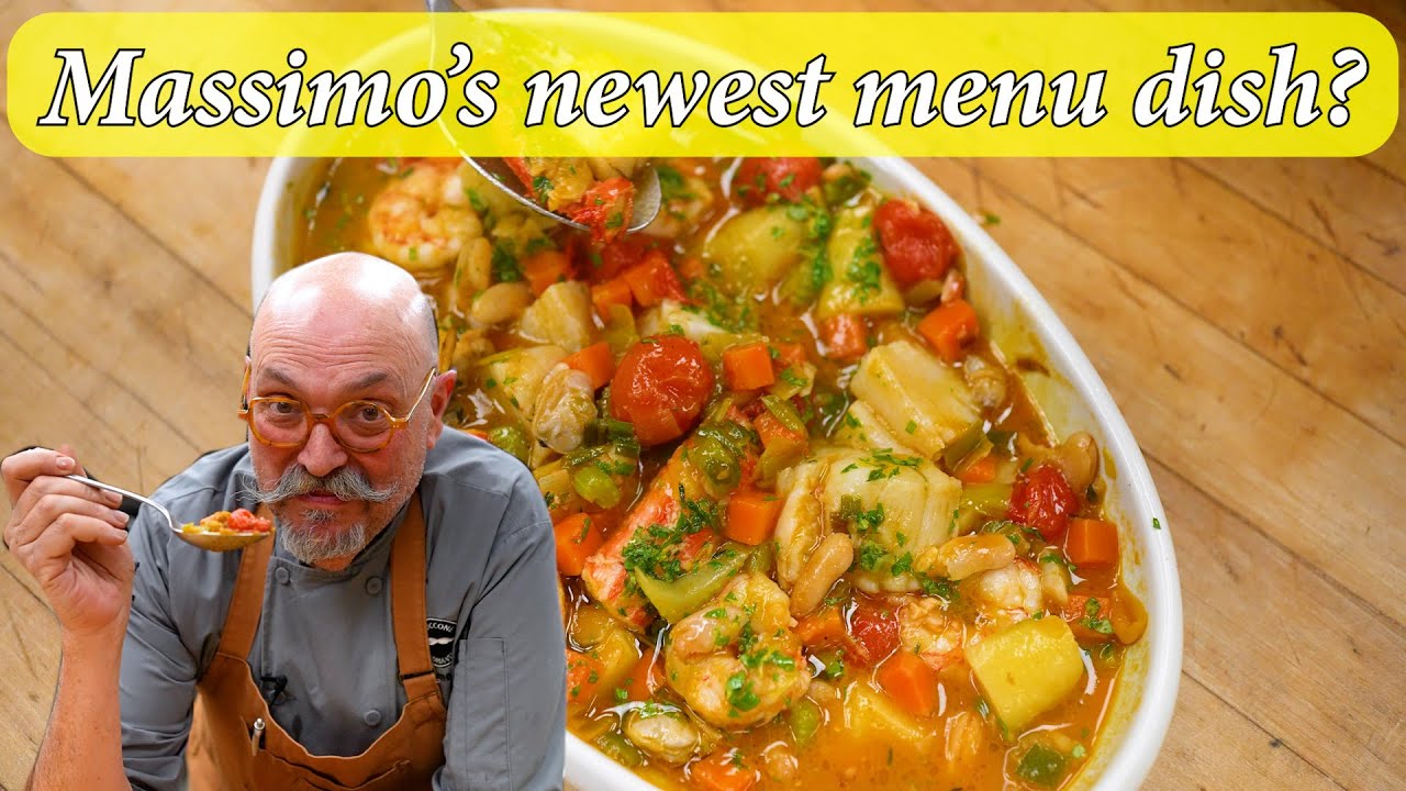 Italian Seafood Stew Recipe • Massimo Capra’s Dreamy Mediterranean Seafood Dish (Full Step-by-Step)