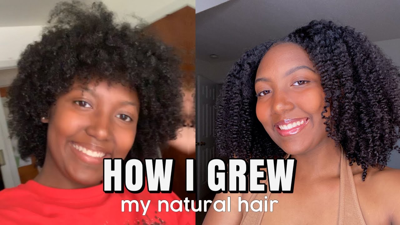 how i grew my type 4 natural hair | Simply Cam