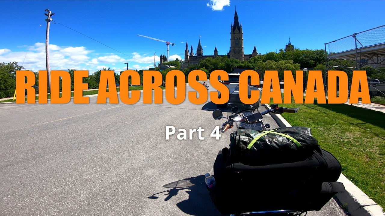 Across Canada on a Triumph Bonneville - Part 4