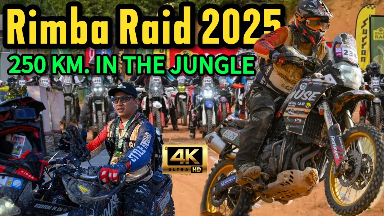 EP.37 Rimba Raid 2025 Race2 Full Route #gornontour #tenere700 #rimbaraid2025 