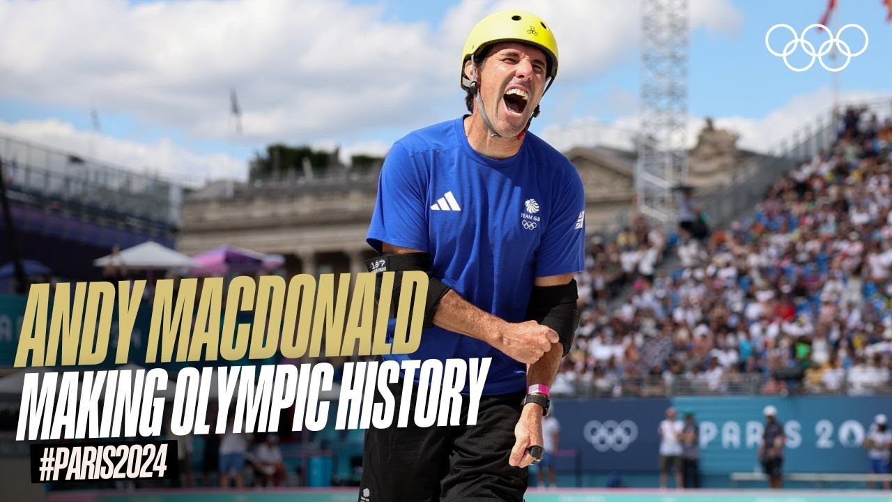 Andy Macdonald: Making Olympic Skateboarding History at 51-Years-Old!
