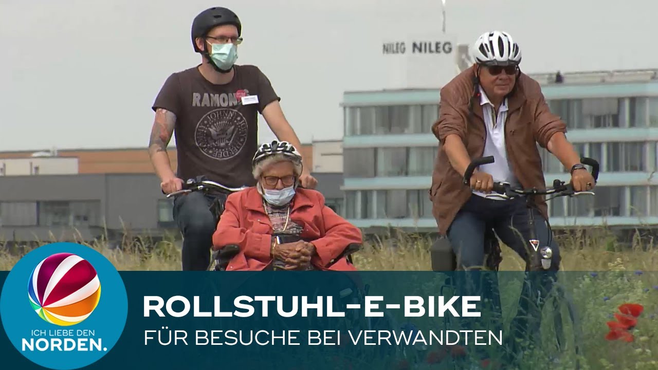 Pflegeheim in Laatzen bringt Senioren mit Rollstuhl-E-Bike zu ihren Angehörigen
