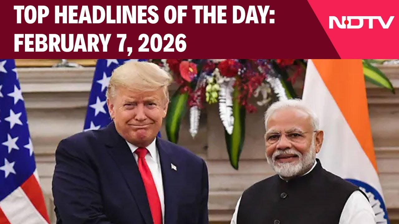 Trump Lifts 25% Tariff On India Over Russian Oil Imports | Top Headlines Of February 7, 2026