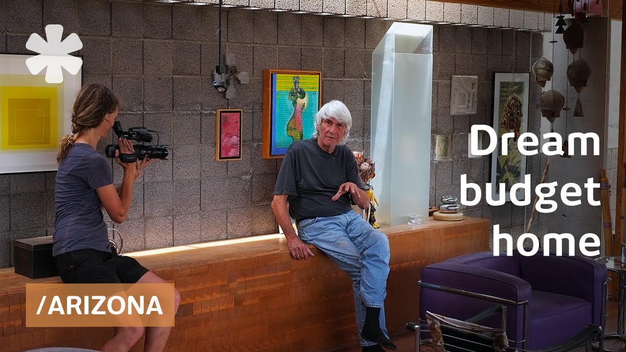 Architect's simple dream home in AZ's saguaro cactus forest