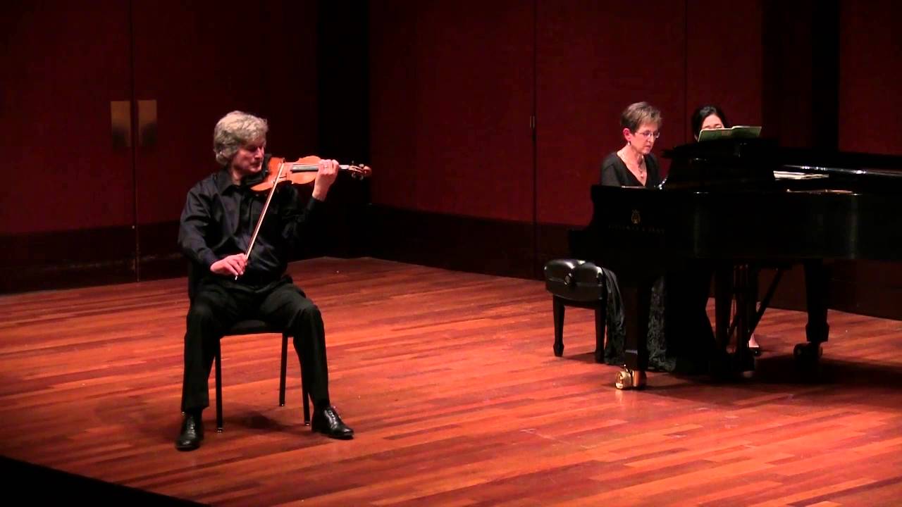 Paganini - I Palpiti Op. 13 || Piotr Milewski - violin, Donna Loewy - piano