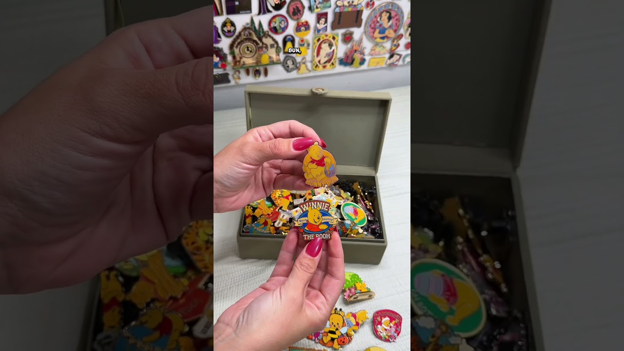 My Husband Bought a Winnie the Pooh Pin Collection!?