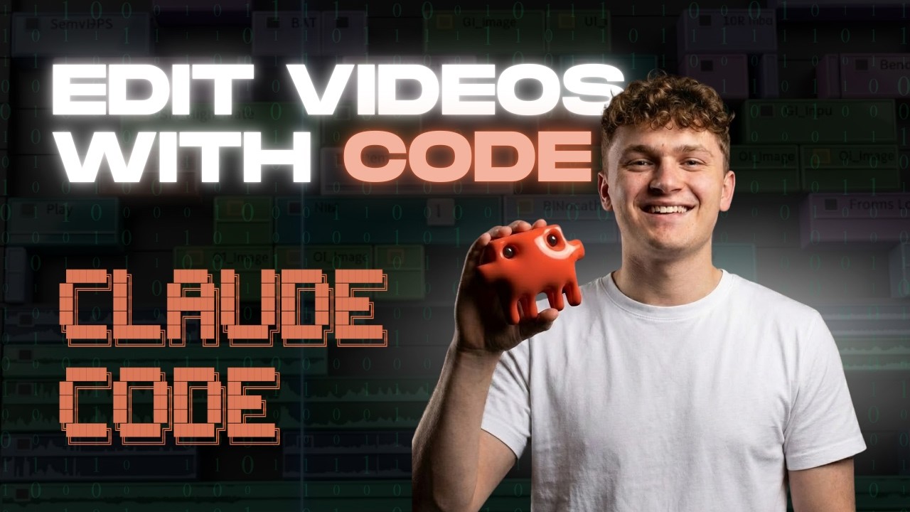 How I Edit Videos with Claude Code (Remotion + Claude Code Tutorial)