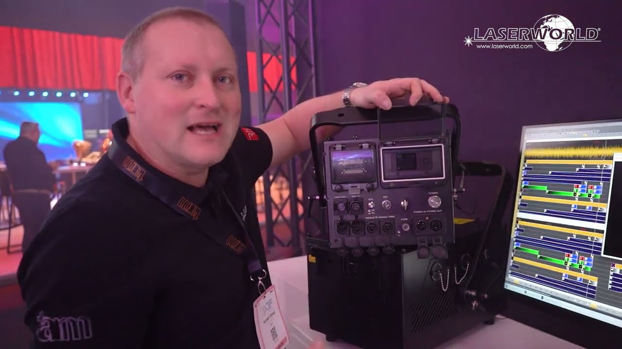 Laserworld Purelight Series explained at ISE 2025 - new laser models | Laserworld