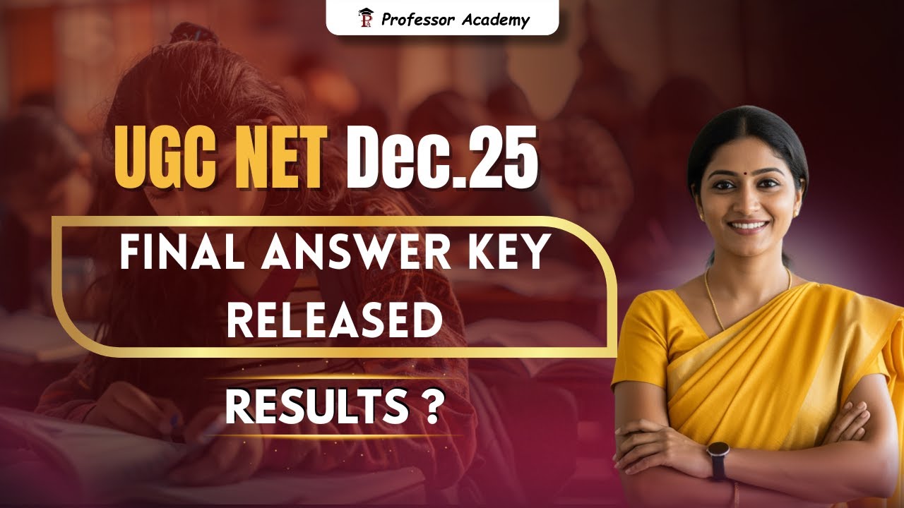 UGC NET December 2025 | Final Answer Key Released | Result ??