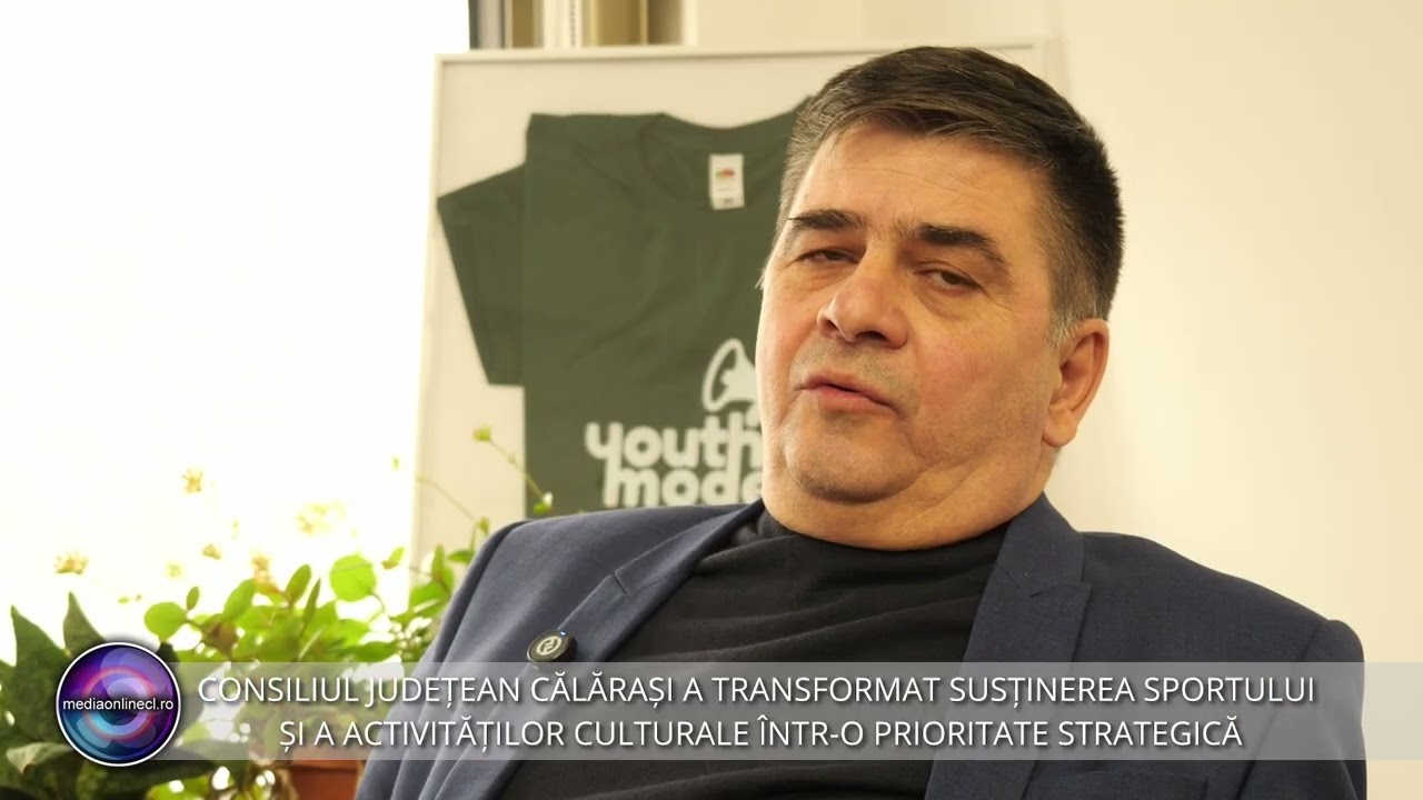 CONSILIUL JUDEȚEAN CĂLĂRAȘI A TRANSFORMAT SUSȚINEREA SPORTULUI ȘI A ACTIVITĂȚILOR CULTURALE ÎNTR O P