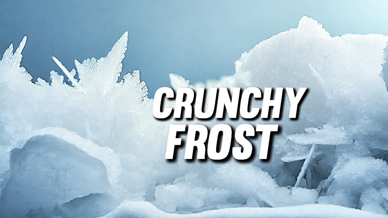 Refrozen Dense Freezer Frost Ice Chunks ASMR