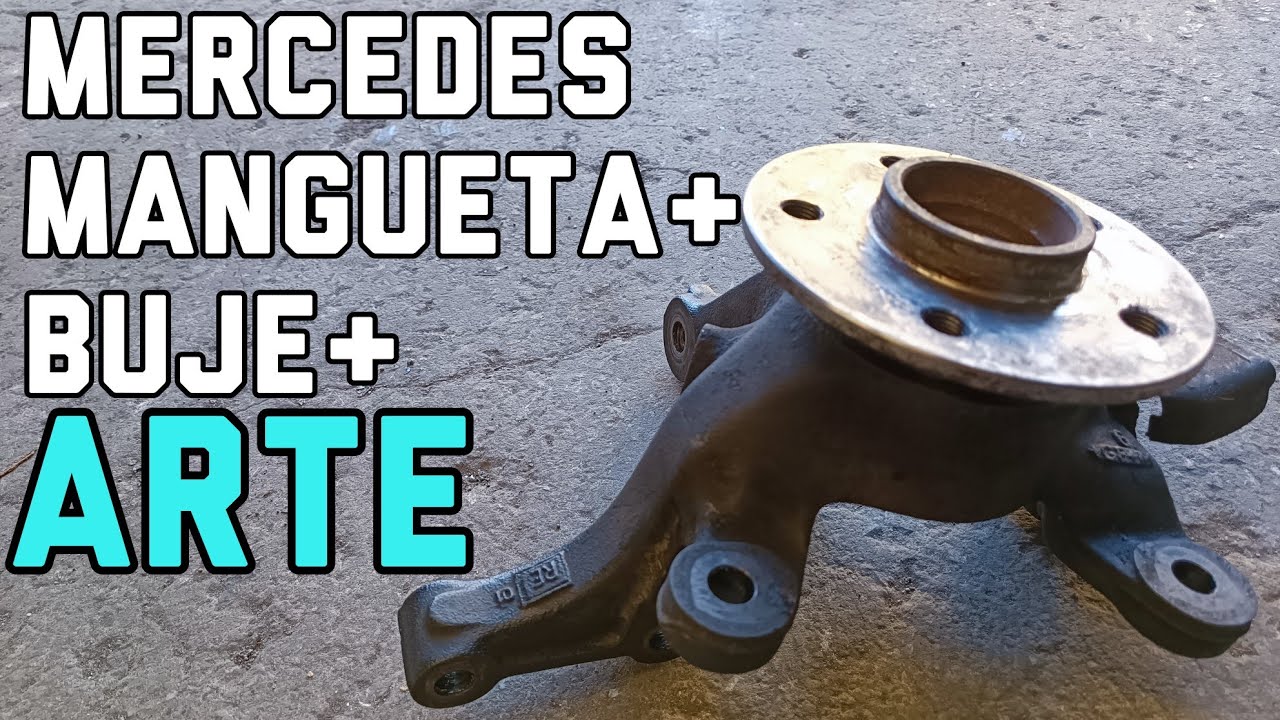 Mercedes Vito 2003 cambio rodaje mangueta y buje con problemas