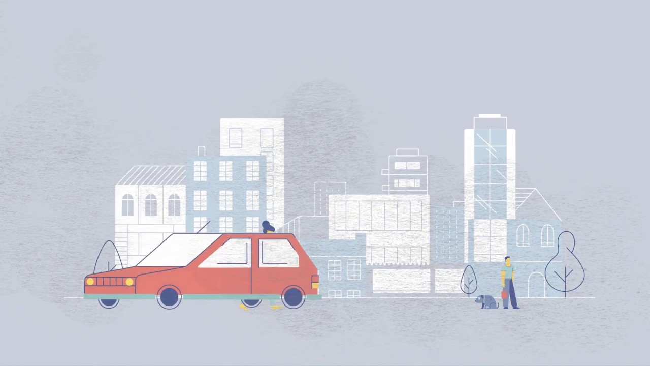Trajnostna mobilnost - animacija