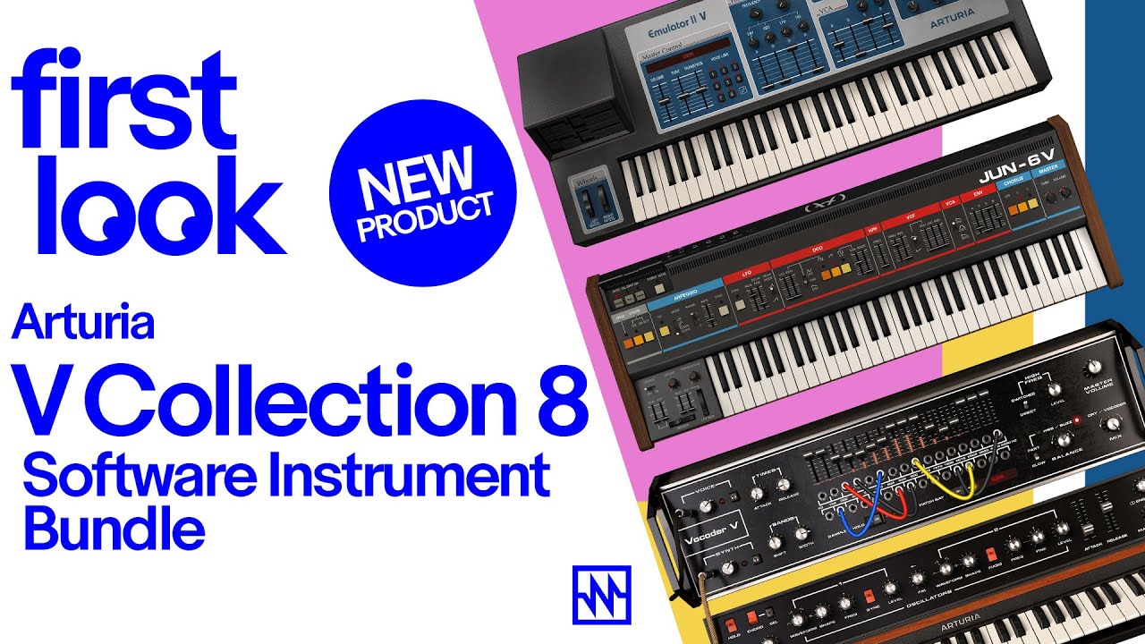 First Look: Arturia V Collection 8, New Instruments Overview