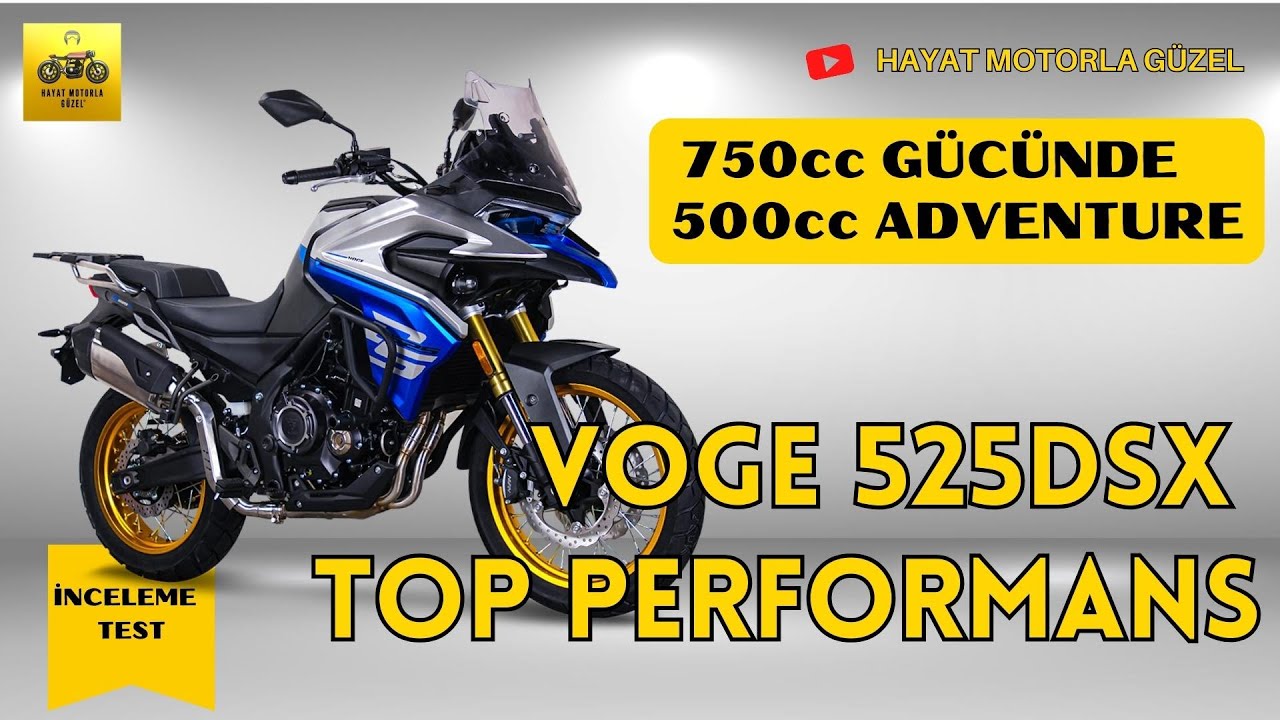 Voge 525DSX Bu Motor 750cc Gücünde | İnceleme ve Test | Hayat Motorla Güzel